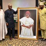 UNILAG Alumni Chair, Olowojebutu attends Engineering luncheon, present portrait to Lagos State Governor