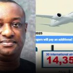 Detty December: Nigerian International travellers to pay extra $11.5 charge per ticket from Dec. 1
