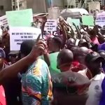 FCTA Workers Protest Grounds Judicial activities, Service Delivery