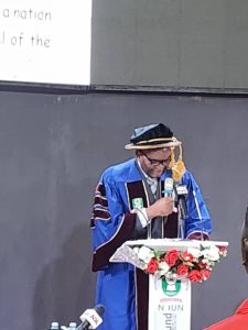 Agabi Laments Silence of Anti-Corruption Voices at NOUN Convocation Lecture