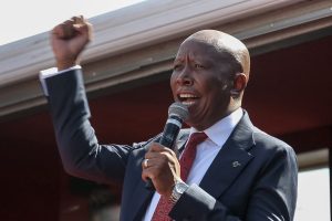 S’African left-wing opposition leader, Malema jailed five years on gun charges