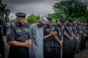 Police Hold Memorial Service For 10 Officers Killed In Encounter with Bandits In Kebbi