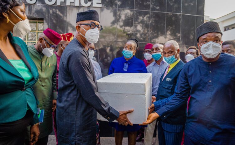  Ogun,first to take delivery of 50,000 doses of Covid-19 vaccines