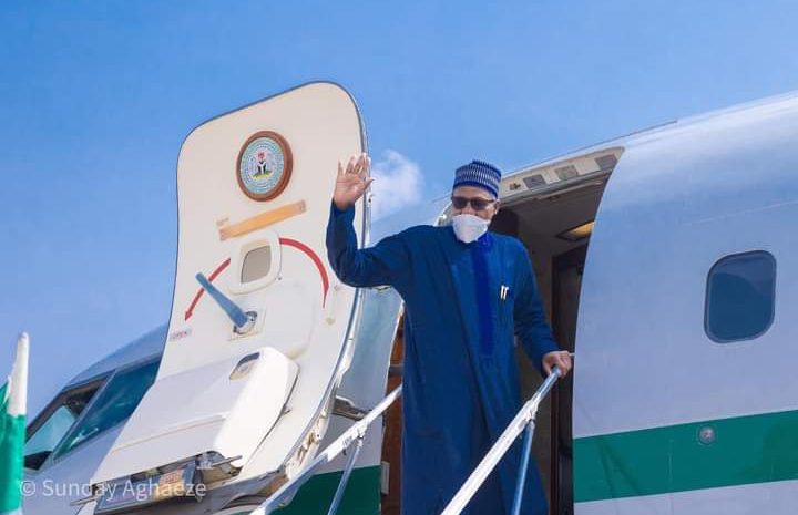 Buhari departs UK for medical check up