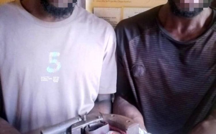  Police arrest two for illegal possession of Firearm in Badagry