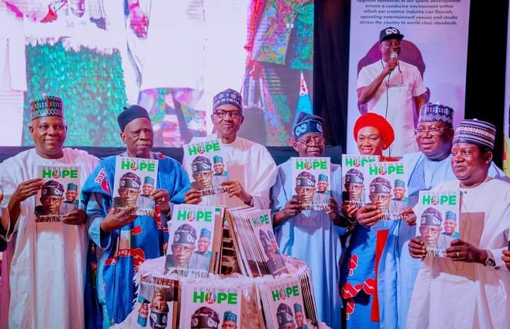  Buhari Inaugurates APC campaign Council says Future of Nigeria safer in our hands