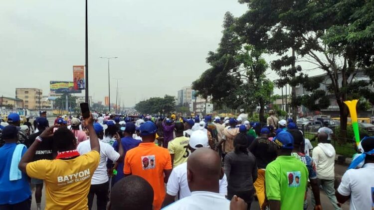  MC Oluomo organises ‘five million persons’ rally for Tinubu, Sanwo-Olu in Lagos