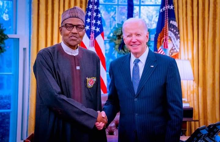  YOU ARE INDEED A MODEL FOR DEMOCRACY, PRESIDENT BIDEN TELLS BUHARI