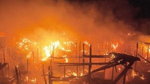 Husband, Wife, Grandson Burnt To Ashes In Ibadan Fire Outbreak