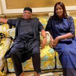 BUHARI CONDOLES WITH FORMER GOVERNOR OF ABIA STATE, ORJI UZOR KALU OVER PASSING OF WIFE, IFEOMA