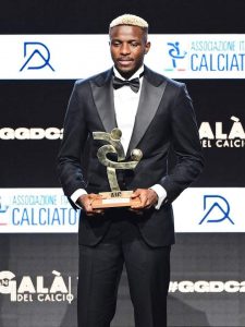 Victor Osimhen wins 2023 SIC serie A “footballer of the year”