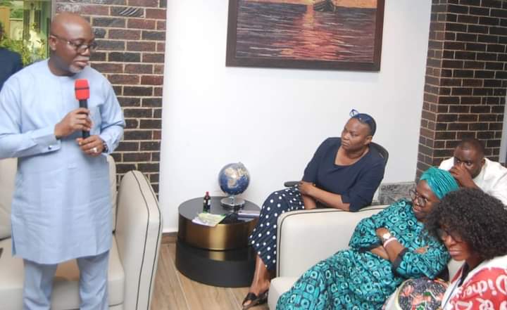  Photo: New Ondo Governor visit Akeredolu’s House in Ibadan