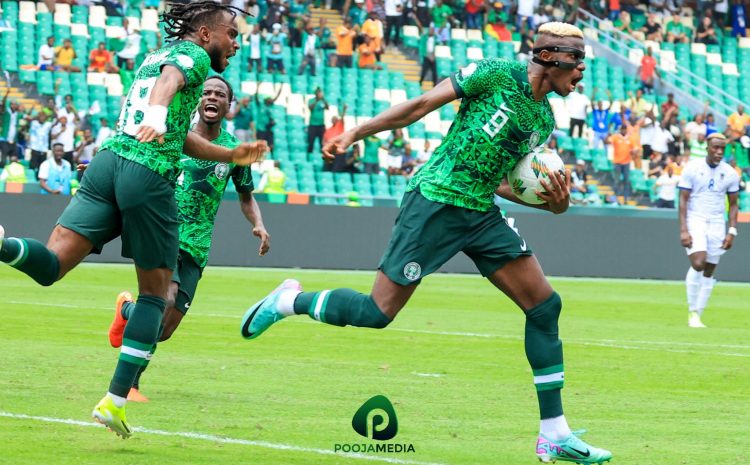  Super Eagles Striker, Osimhen May Miss Semi-final Clash Against South Africa