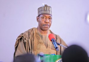Maiduguri Blast: Zulum warns two suspected suicide bombers still at large