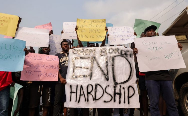  Photo News: Youth Protests Over High Cost Of Living in Ibadan
