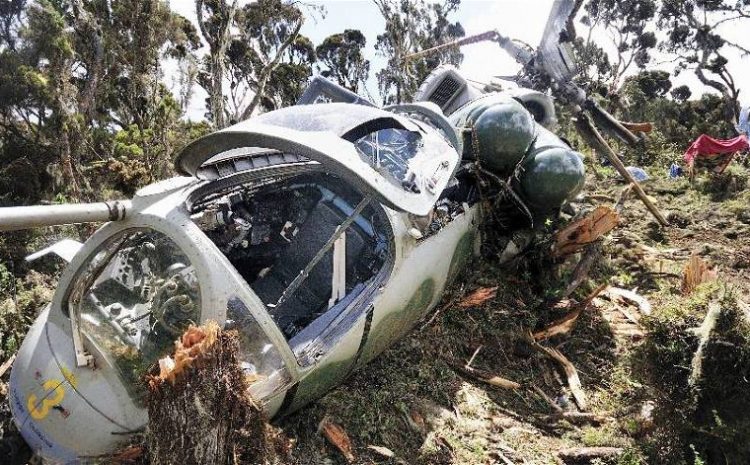  Nigerian Air Force Helicopter Crashes In Kaduna