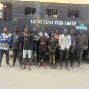 LAGOS TASKFORCE CRACKS DOWN ON MISCREANTS ALONG LEKKI-EPE EXPRESSWAY