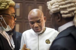 Court Rejects Nnamdi Kanu’s Request for Transfer From Sokoto Prison