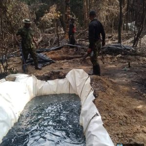 Army Confiscate Over 130,000 Liters of Stolen Crude Oil in Rivers