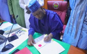 Governor Zulum Signs N615.8 Billion 2025 Appropriation Bill into Law