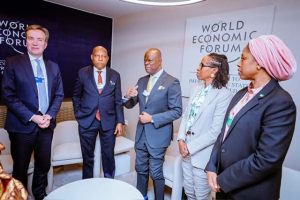 VP Shettima Meets WEF President, Discusses African Gas Pipeline Project, Lake Chad Recharge