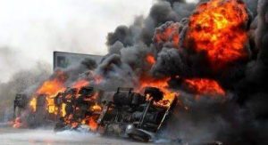 Several Residents Killed, Vehicles Razed In Enugu As Petrol Tanker Explodes