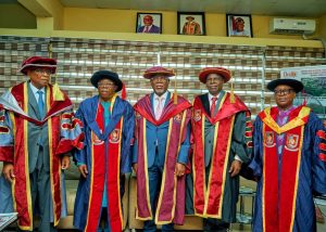 OAUSTECH 3rd Convocation: 31 bag first class,995 graduates as Aiyedatiwa promises more support