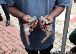 EFCC Arrests Suspected Internet Fraudster with Two Local Pistols