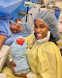 Priscilla Ojo, Juma Jux, welcome new baby Canada