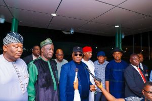 Akpabio Returns To Nigeria After Speculation Of Ill Health