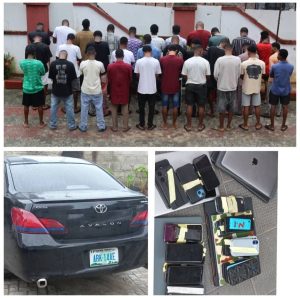 EFCC Arrests 49 Suspected Internet Fraudsters in Akwa Ibom State