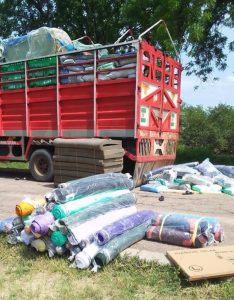 TROOPS INTERCEPT MASSIVE LOGISTICS CACHE INTENDED FOR TERRORISTS IN NORTH EAST