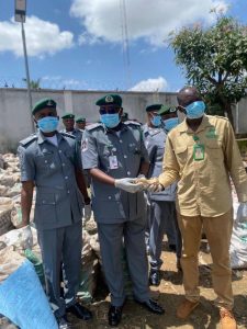 Customs Hands Over Seized Donkey Parts Worth ₦3.94 Billion to NESREA in Kaduna