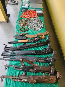 Police Recovers Cache of Arms, Recovers Ransom in Delta