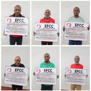 EFCC Arraigns Six Suspected Fraudsters for Land Fraud in Uyo