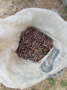 POLICE RECOVERS 210 ROUNDS OF 7.56MM AMMUNITION ALONG ZARIA- FUNTUA HIGHWAY