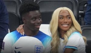 24-year-old Arsenal forward Saka proposes to his girlfriend after 5 years together