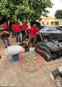 TROOPS INTERCEPT DRUG COURIER, RECOVER LARGE CONSIGNMENT OF CANNABIS IN KOGI
