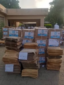 Borno State Independent Electoral Commission Commences Distribution of Sensitive, Non Sensitive Materials Ahead of LG Election