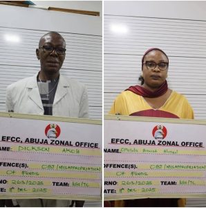 EFCC Arraigns Peace Corps Commandant, Director of Finance for Alleged N60m