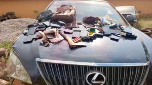 POLICE ARREST 27 SUSPECTED CULTISTS DURING INITIATION, RECOVER FIREARMS IN EDO