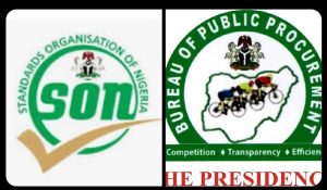SON, BPP SIGN MOU TO PROMOTE “NIGERIA FIRST” IN PUBLIC PROCUREMENT