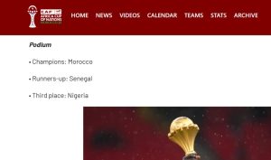 CAF Updates Morocco AFCON 2025 Champions After Appeals Board Ruling