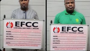 EFCC Arraigns  Bankers for Alleged  $306,667.81, €50,250 Fraud in Lagos
