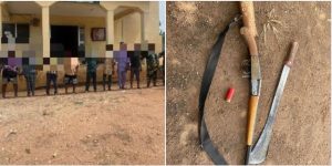 Police Arrest 14 Suspects for Attacking Officers in Erin-Osun