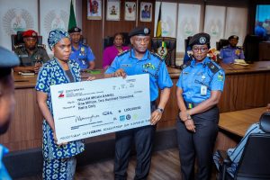 IGP Disu Presents ₦2.4bn Cheques to Families of Fallen Officers
