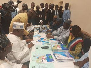 Hon James Faleke picks presidential forms for Tinubu