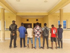 Ondo NSCDC Arrest 7 for Illegal Explosive Blasting At Mining Site