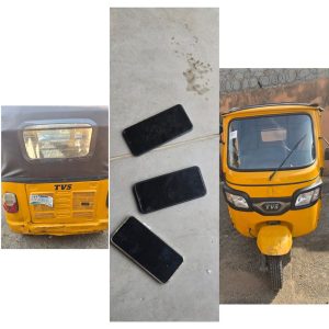Police Arrest Two Suspected ‘One Chance’ Robbers in Lagos, Recover Tricycle, Phones