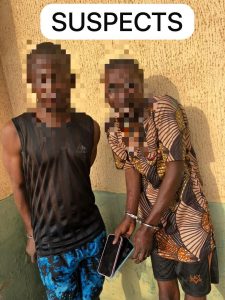 Ogun Police Arrest Two Suspected ‘One-Chance’ Robbers, Recover Stolen iPhone 12 Pro